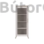 Kép 1/2 - Luna system vitrines szekrény, kasmír-sonoma (REG1W)