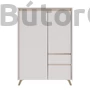 Kép 1/2 - Luna system alacsony szekrény, kasmír-sonoma (REG2D1S1K)