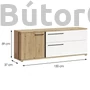 Kép 2/4 - Molto system TV-állvány (ML4)