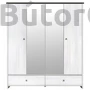 Kép 1/4 - Porto system gardróbszekrény (SZF2D2L2S)