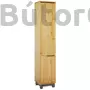 Kép 1/20 - Lexa 2 ajtós, polcos, keskeny, balos szekrény (29)