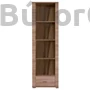 Kép 1/3 - Grand keskeny könyvespolc (Typ06)