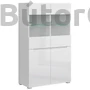 Kép 1/6 - Jolk vitrines komód (2D2W)