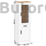 Kép 2/4 - Lanzette egyajtós vitrin (A)