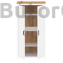 Kép 2/4 - Lanzette kétajtós, akasztós szekrény polccal