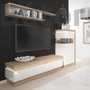 Kép 3/5 - Leonardo zárt TV-állvány LED-del