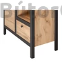 Kép 7/10 - Lofta komód 1D1S/90