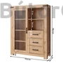 Kép 2/6 - Moratiz nagy vitrin (1W3S)