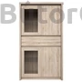 Kép 1/4 - Norty vitrines komód 2D2W1S (Typ 7)