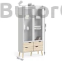 Kép 2/7 - Oslo vitrines szekrény 75462