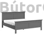 Kép 1/3 - Paris ágykeret szürke 180 (76703)
