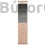 Kép 1/4 - Topty vitrin, sonoma (Typ32)