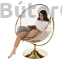 Kép 9/10 - Bubble typ 2 függő buborékfotel állvánnyal (ezüst/arany szín)