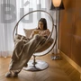 Kép 7/10 - Bubble typ 2 függő buborékfotel állvánnyal (ezüst/arany szín)