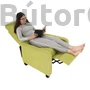 Kép 8/12 - Turner relaxáló fotel (sárga, piros, zöld, szürke, barna)