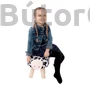 Kép 2/8 - Molly állatos puff (tehén)