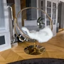 Kép 5/10 - Bubble typ 2 függő buborékfotel állvánnyal (ezüst/arany szín)