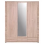 Kép 4/5 - Tükrös szekrény typ 2, sonoma tölgy, GRAND