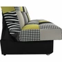 Kép 18/20 - Dívány, anyag/ lime zöld/ szürke / fekete, ALABAMA