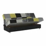 Kép 9/20 - Dívány, anyag/ lime zöld/ szürke / fekete, ALABAMA