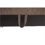 Kép 10/20 - ülőgarnitúra U alakban, szövet barna/textilbőr barna, jobbos, EMILY U