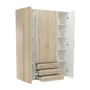 Kép 18/20 - szekrény, 4 - ajtós, tölgy sonoma, GWEN 70429