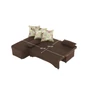Kép 3/19 - Sarokülőgarnitúra, barna mix, POLARIS NEW