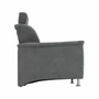 Kép 10/20 - Fotel, szürke szövet, SANTIAGO