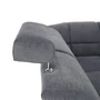 Kép 7/19 - Kinyitható ülőgarnitúra, szürke szövet, balos, SANTIAGO