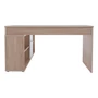Kép 11/19 - Sarok íróasztal, sonoma tölgy/fehér, NOE NEW