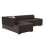 Kép 2/8 - Ülőgarnitúra, barna, balos, MINERVA