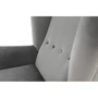 Kép 5/11 - Fotel-füles, világosszürke/fekete, RODEZA