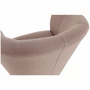 Kép 7/9 - Klub fotel,  pasztell rózsaszín anyag, CUBA