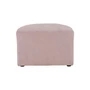 Kép 15/20 - Klub fotel puffal, rózsaszín, ROSE
