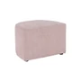 Kép 16/20 - Klub fotel puffal, rózsaszín, ROSE