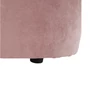 Kép 20/20 - Klub fotel puffal, rózsaszín, ROSE