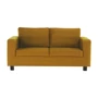 Kép 11/15 - Teljesen kárpitozott heverő, 3-as ülés, mustár színű szövet, LUANA