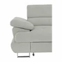 Kép 18/20 - Ülőgarnitúra tárolóhellyel, világosszürke, szövet, jobbos, BUTON R
