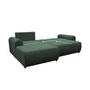 Kép 10/10 - Ülőgarnitúra, zöld, balos, VELINA ROH