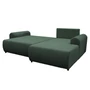 Kép 5/10 - Ülőgarnitúra, zöld, jobbos, VELINA ROH