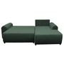 Kép 6/10 - Ülőgarnitúra, zöld, jobbos, VELINA ROH
