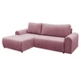 Kép 1/10 - Ülőgarnitúra, rózsaszín, balos, VELINA ROH