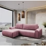 Kép 2/10 - Ülőgarnitúra, rózsaszín, balos, VELINA ROH
