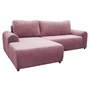 Kép 4/10 - Ülőgarnitúra, rózsaszín, balos, VELINA ROH