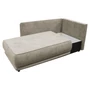 Kép 4/6 - Kihúzható kanapé, bézsesszürke Taupe, jobbos, LIAMI