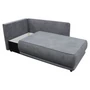 Kép 4/6 - Kihúzható kanapé, szürke, balos, LIAMI