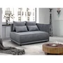 Kép 2/6 - Kihúzható kanapé, szürke, jobbos, LIAMI