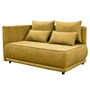 Kép 1/6 - Kihúzható kanapé, mustárszínű, balos, LIAMI