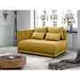 Kép 2/6 - Kihúzható kanapé, mustárszínű, balos, LIAMI