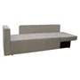 Kép 3/7 - Kihúzható kanapé, bézses szürke Taupe, PEGY P